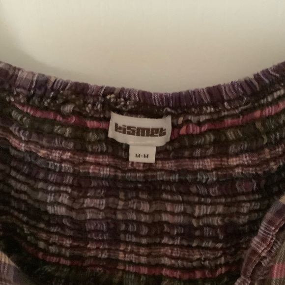 Purple and reddish striped tank top - Picture 3 of 3